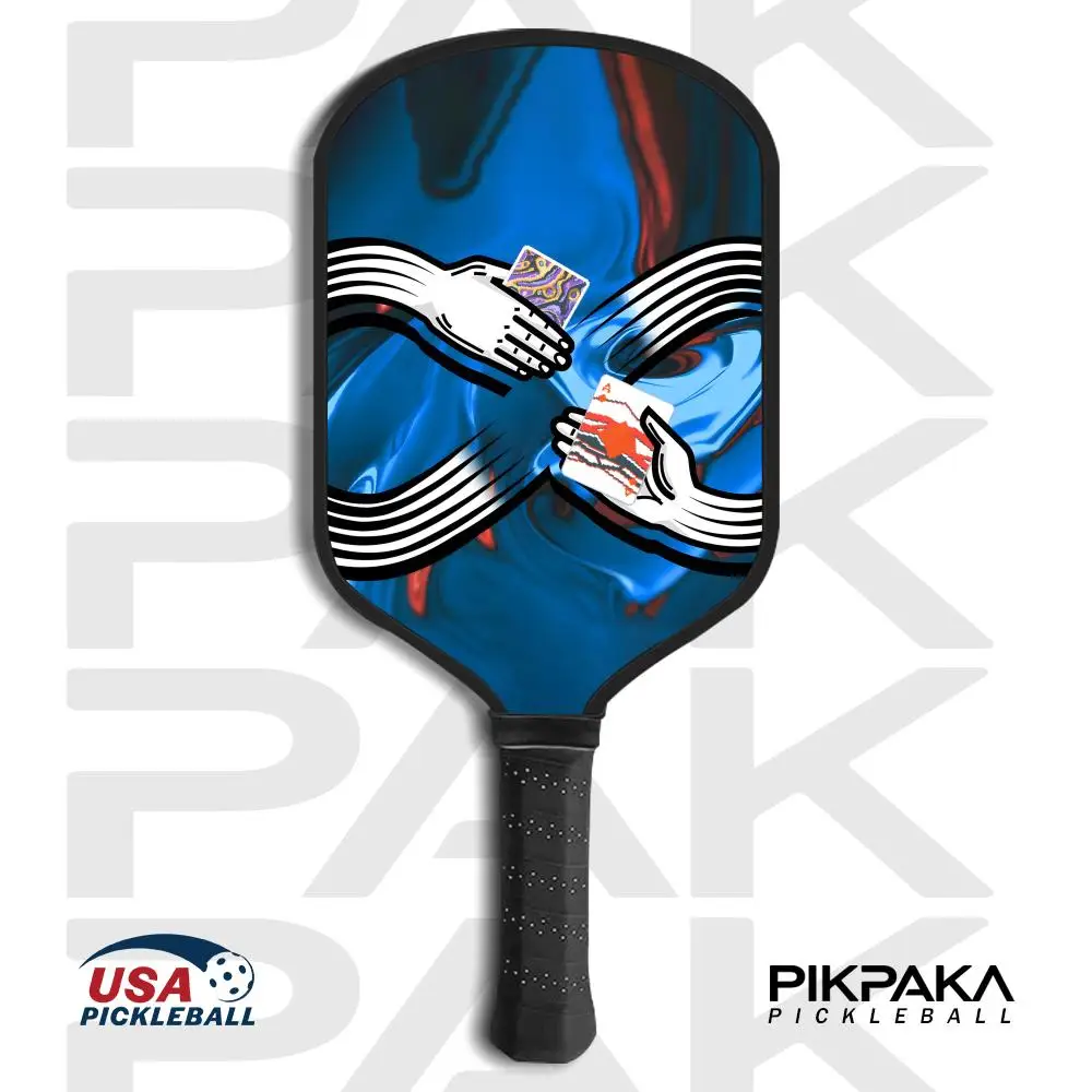 

Cool B-Balatro Game Pickleball Paddle USAPA Approved T700 Carbon Fiber Unibody Thermoformed with 16MM Honeycomb Core Power&Spin
