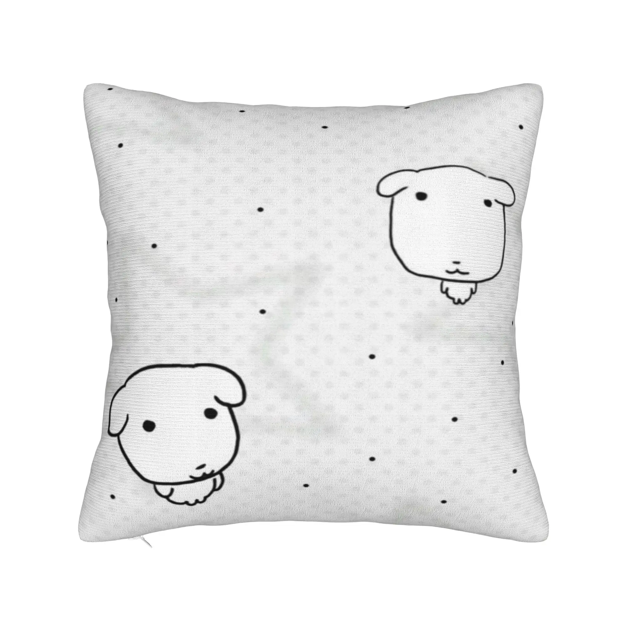 Cute GANADI Pillow Cover  Cute Funny Pillow Case For Living Room Bed Chair Soft Pillowcases Gift