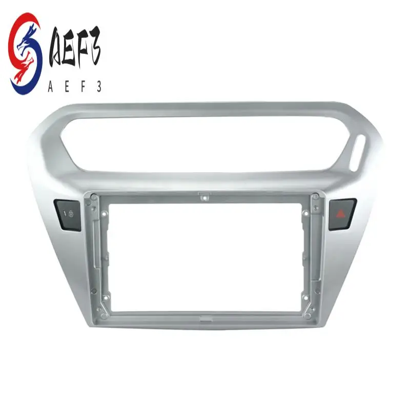 

AEF3-9-дюймовый автомобильный радиоприемник с DVD GPS Mp5, пластиковая рамка панели лицевой панели для 301 CITROEN ELYSEE 2014, комплект крепления на приборную панель