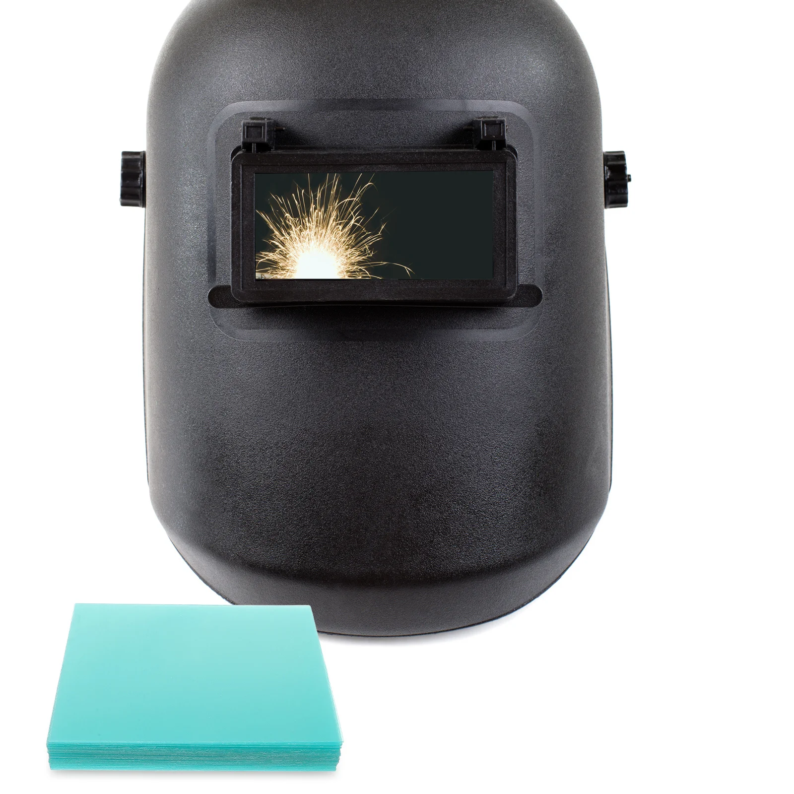 30pcs Clear Protective Lens For Welding Covers Replacement Durable Pc Material Easy Replace Universal -Darkening