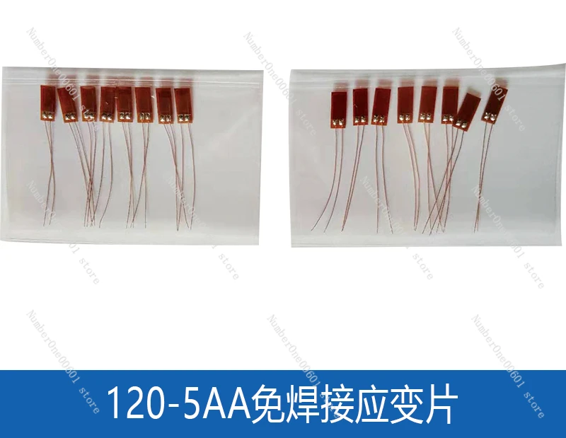 120-5AA Strain Gauge Free Terminal Strain Gauge Deformation  Strain Sensor