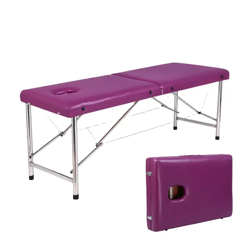 hot sale Portable Spa Tables Folding Facial Bed Parallel Bars Massage Bed