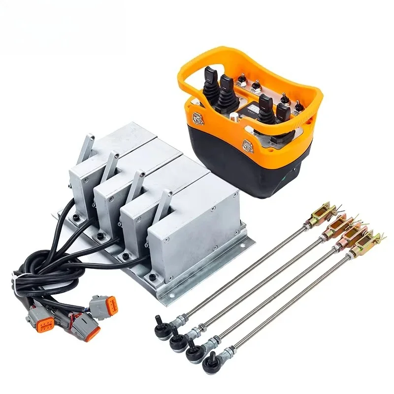 New Wireless Waterproof Joystick DC 24V Radio Controlled Truck Mounted Crane Remote Controller For Heavy Duty Vehicles