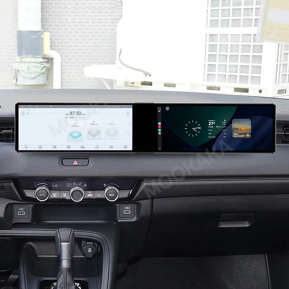 Accesorios para Auto, Radio para Honda XR-V 2023-2026, Android Auto, GPS, Navegación, Receptor Multimedia Estéreo, Unidad Principal, Mapas Sin Conexión