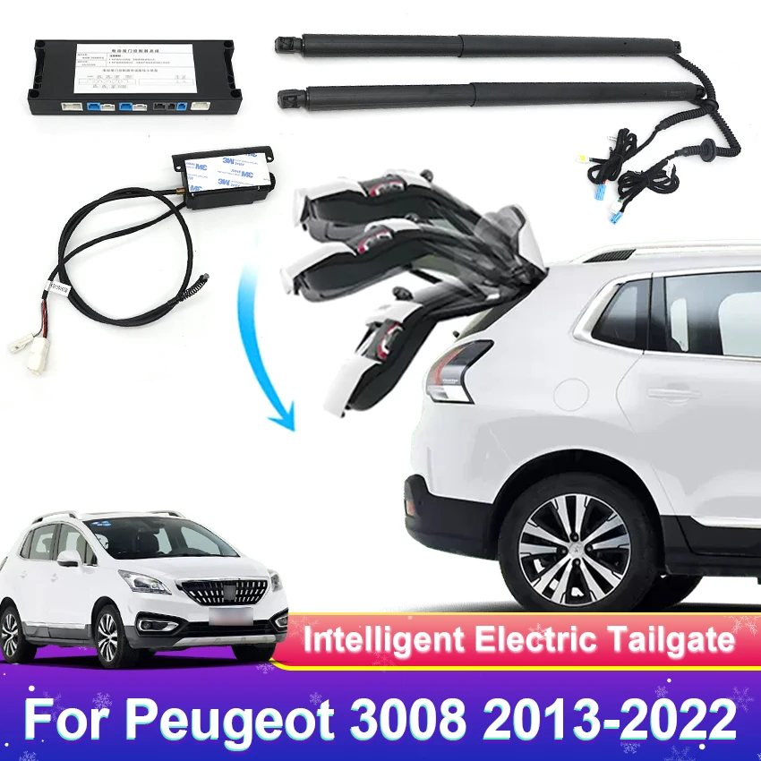 Car Electric Tailgate Automatic control Trunk drive Car lift Rear door power kit For Peugeot 3008 2013-2022,Electric Trunk