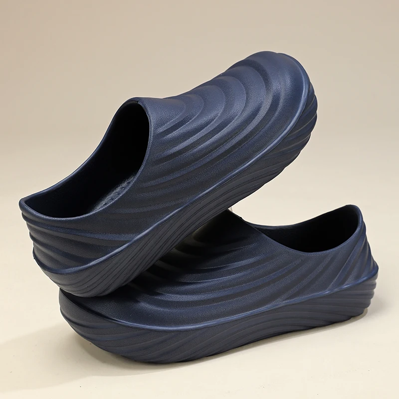 

Chef's Shoes Men Slippers Men's Baotou Hole Shoes Cool Slippers Fashion Slippers Casual Flats Loafers Slippers Men's Shoes