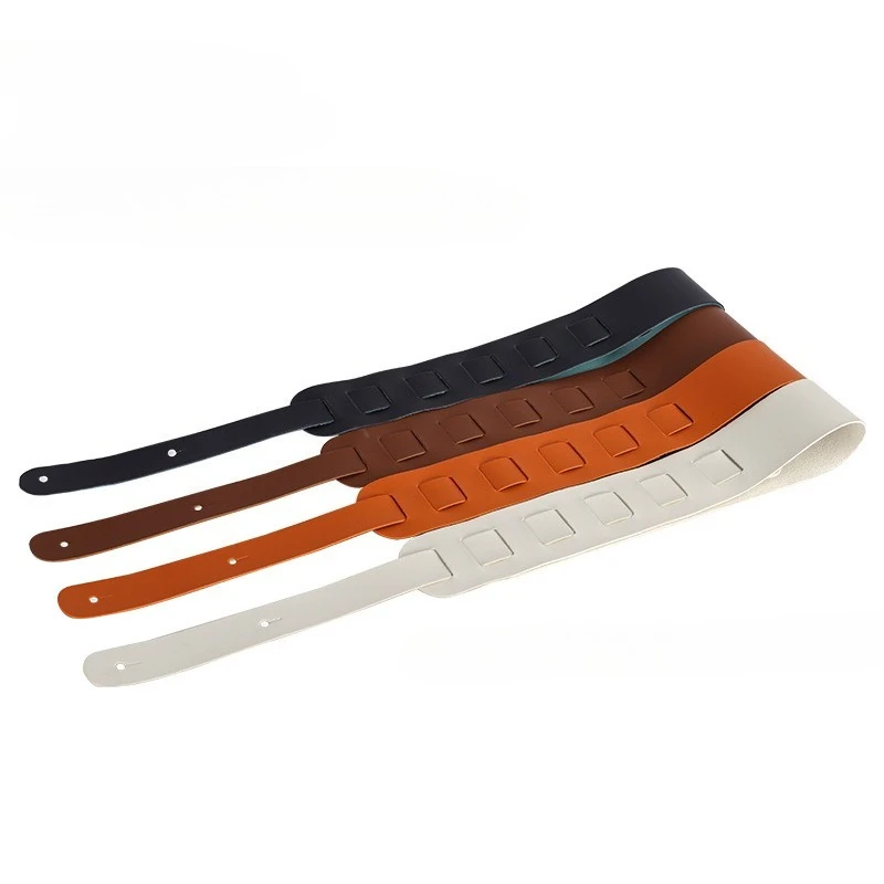 

Wide Thickened Guitar Strap Leather Anti-drop Buckle Shoulder Strap Electric Guitar Bass