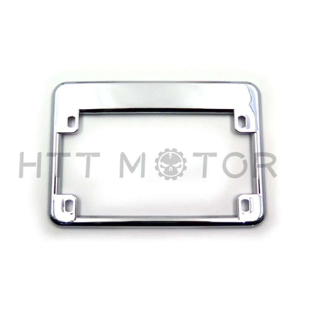 Motorcycle License Plate Frame Surround Cover Universal For Harley/Suzuki/ Yamaha/ Springer Aftermarket Motorcycle Parts - view 5