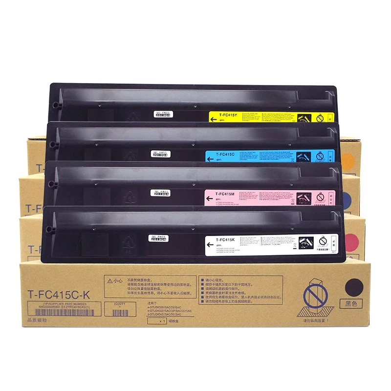 1PC T-FC415C/E/U/D/P T-FC415 Toner Cartridge Compatible For Toshiba E-Studio 2010 2110 2510AC 2515AC 3015AC 3515AC 4515AC 5015AC