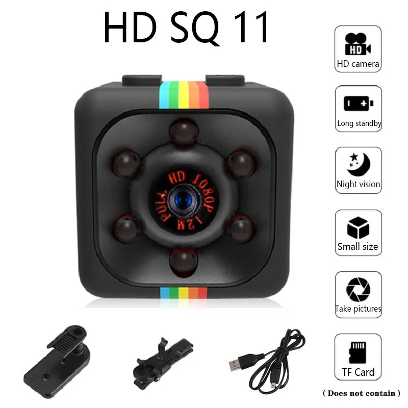 

sq11 Mini Camera HD 1080P Sensor Night Vision Camcorder Motion DVR Micro Camera Sport DV Video small Camera cam SQ 11 Outdoor