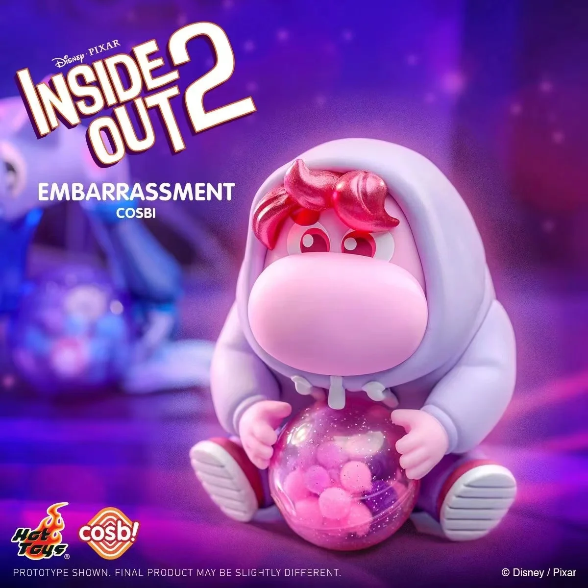 Brinquedos quentes Inside Out Caixa cega da figura Anime, boneca fofa com caixa misteriosa, presente para o Natal, Readybox de Joy Rage, periféricos Anime genuínos