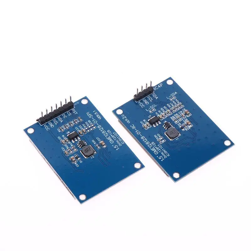 

1.5 Inch 1.5" 128x128 OLED Screen Display Module 4PIN 7PIN SH1107 Driver IIC 4 Pins White For Raspberry Pi For STM32