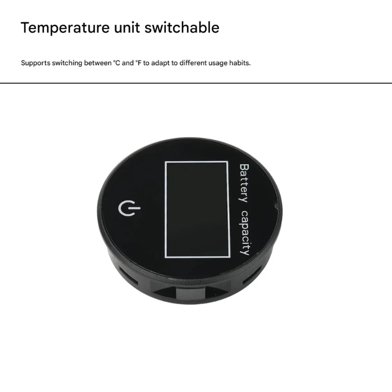 462D 10-100V Battery Voltmeter Capacity Power Meter LiFePO4 Battery Tester