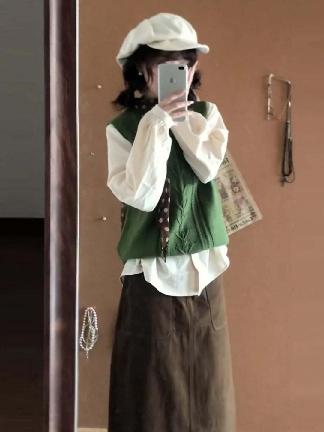 Maglione Lavorato a Maglia per Donna, Casual, Collo Tondo, Stile Giapponese Retrò, Moda Autunnale