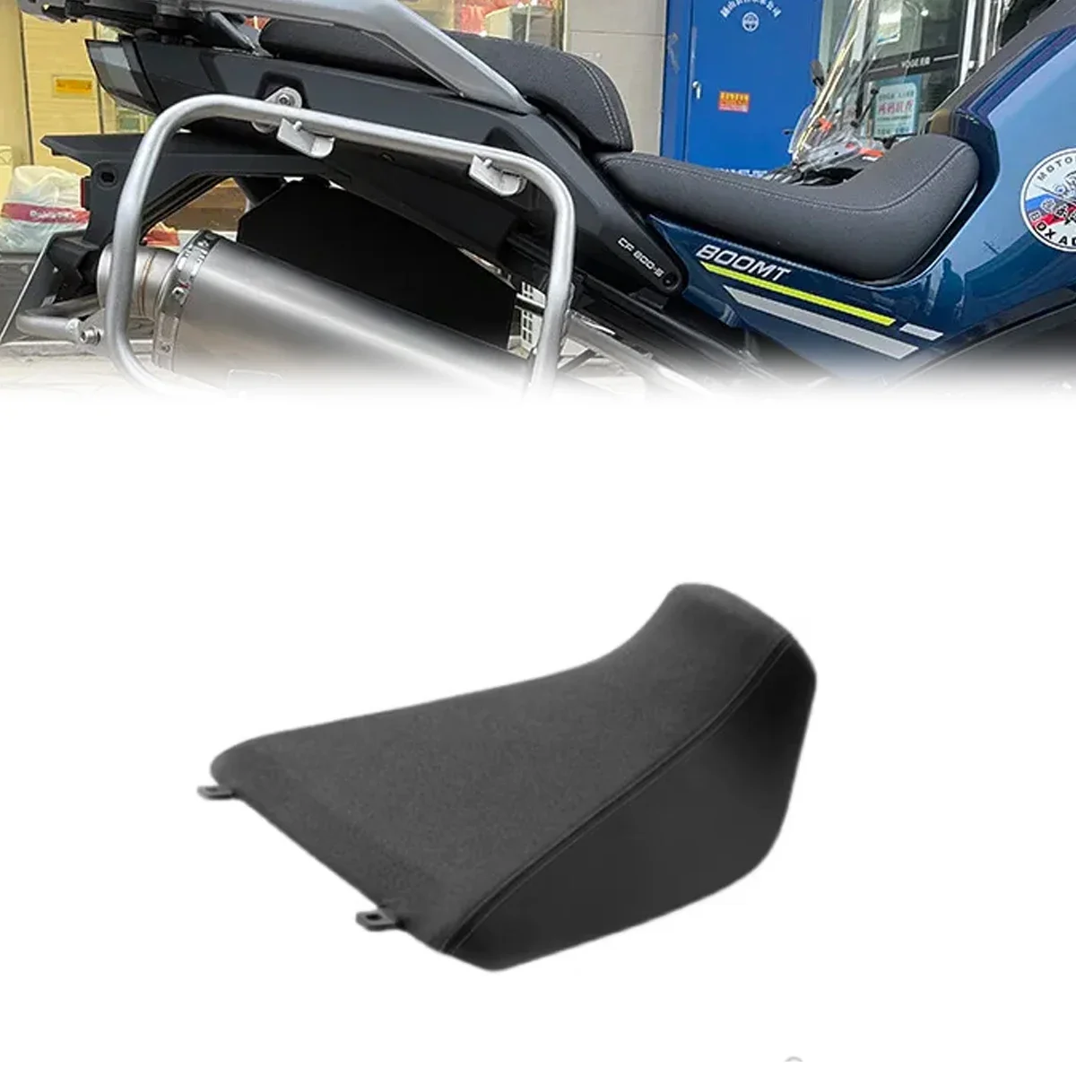 Per CFMOTO 800MT MT 800 Moto 800MT CF800-5-5A: Cuscino sella anteriore modificato, borsa sella, cuscino rialzato e abbassato
