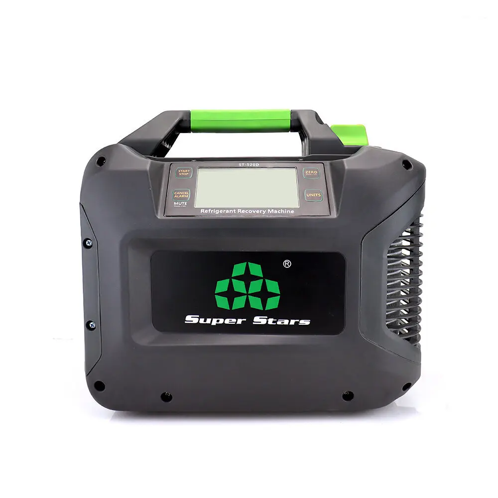 

A2L-Compliant Refrigerant Recovery Machine - 1 HP (750W) Brushless Digital Display with Self-Cleaning Portable HVAC Unit