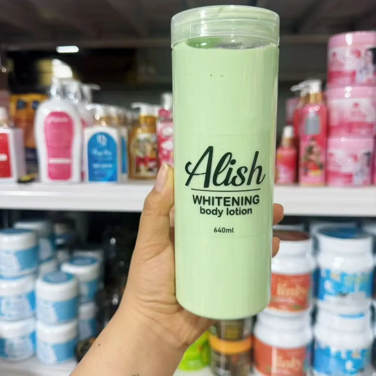 Alish Thai Firming Body Lotion, Long Lasting Hydration for Summer, Nourishes & Tones Skin, Smooth Finish