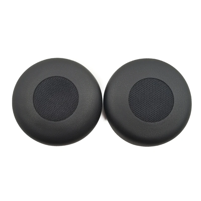 1Pair Leather Ear Pads Cushion Cover Earpads Replacement For Jabra Evolve 20 20se 30 30II 40 65 65+ 75 75+ UC MS Headset
