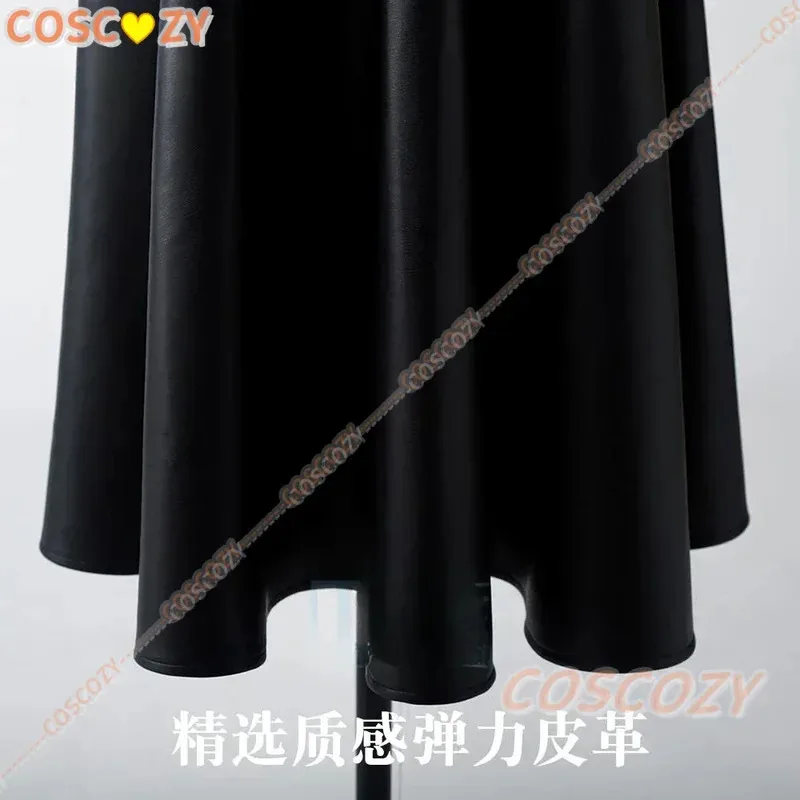 Ms. Osaragi Anime Cosplay Comic Sakamoto Days the Order Member All Black Dress Roleplay Girl Women Outfit Wig Halloween Party