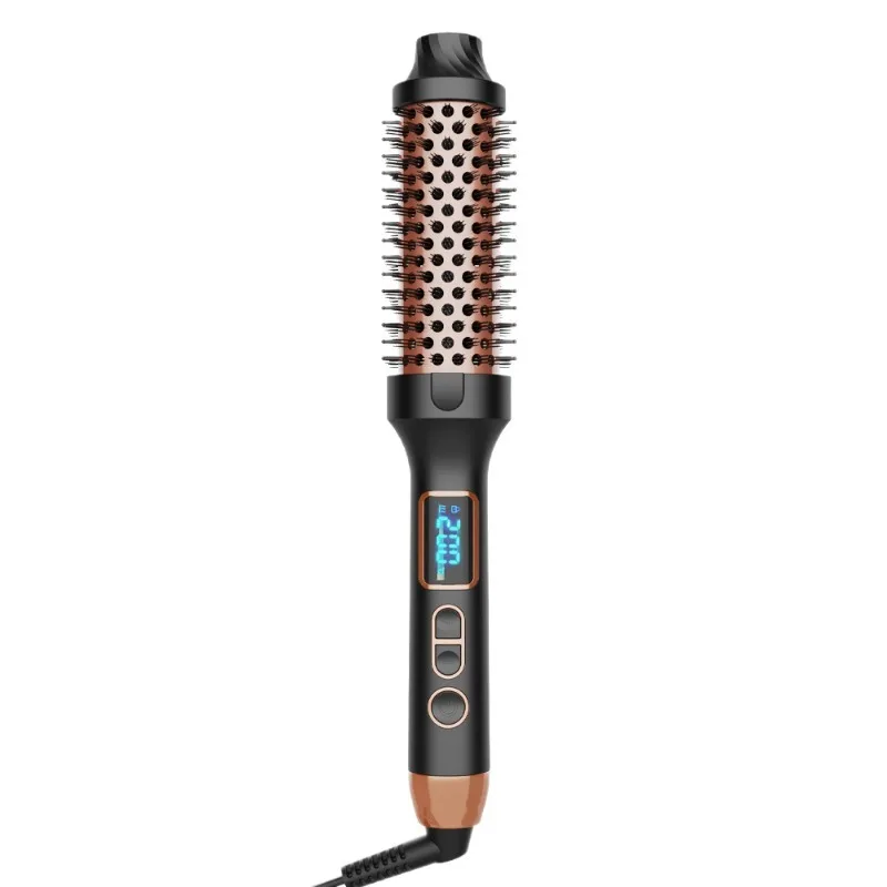 Electric Curling Comb Negative Ion Iron CombTwo-in-one Electric Curling Iron 38mm Adjustable Temperature