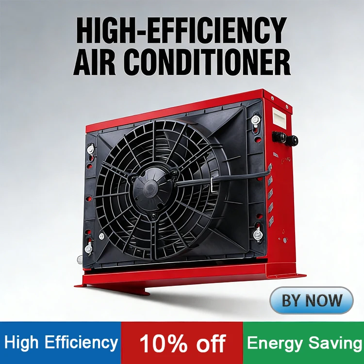 12V Truck Cab Air Conditioner Auto Parking RV Truck Vans Forklift Excavator Crane Construction Vehicle Split Parking Conditioner