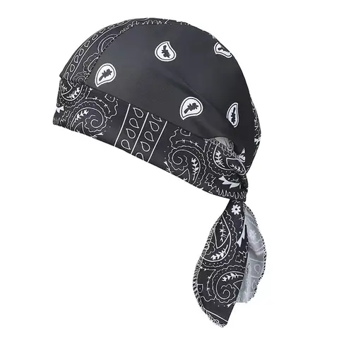Paisley Printed Headscarf Man Women Scarf Summer Spring Cycling Pirate Hat Outdoor Fashion Motorcycle Hip-Hop Hiking Headband