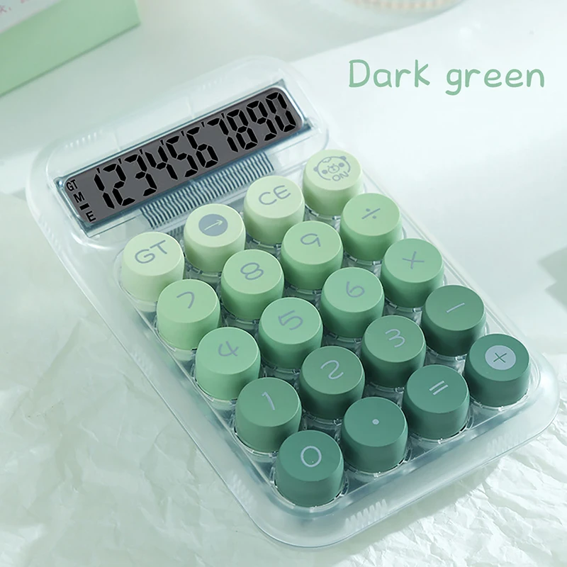 Calculator Office Commercial Transparent Dopamine Gradient Color Computer Cute High Appearance Level Calculator