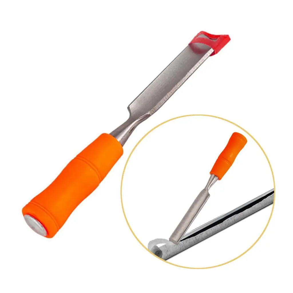 

Steel Golf Grip Tape Remover Club Shaft Stripping Tool for Golf Accessories and Regripping Replacement Needs