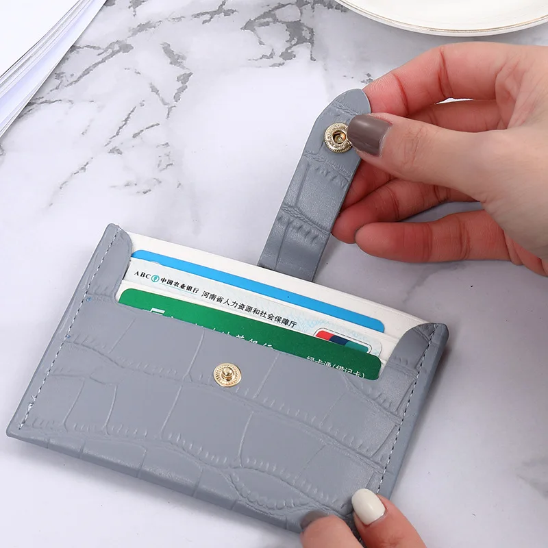 Fashion Short  Women's Wallet Simple Card Holder for Women  Hasp Cellphone Bag Multi-card Slot Purse 2023 Money Bag Bank Holder