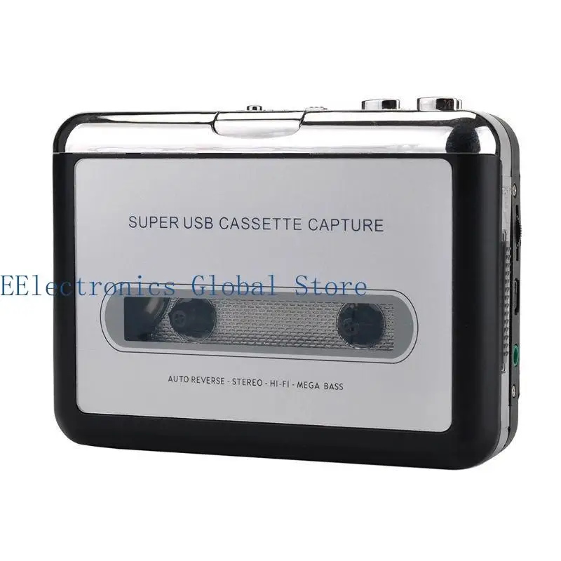 462B Cassette Tape to Digital MP3 Converter for Laptops and Computers