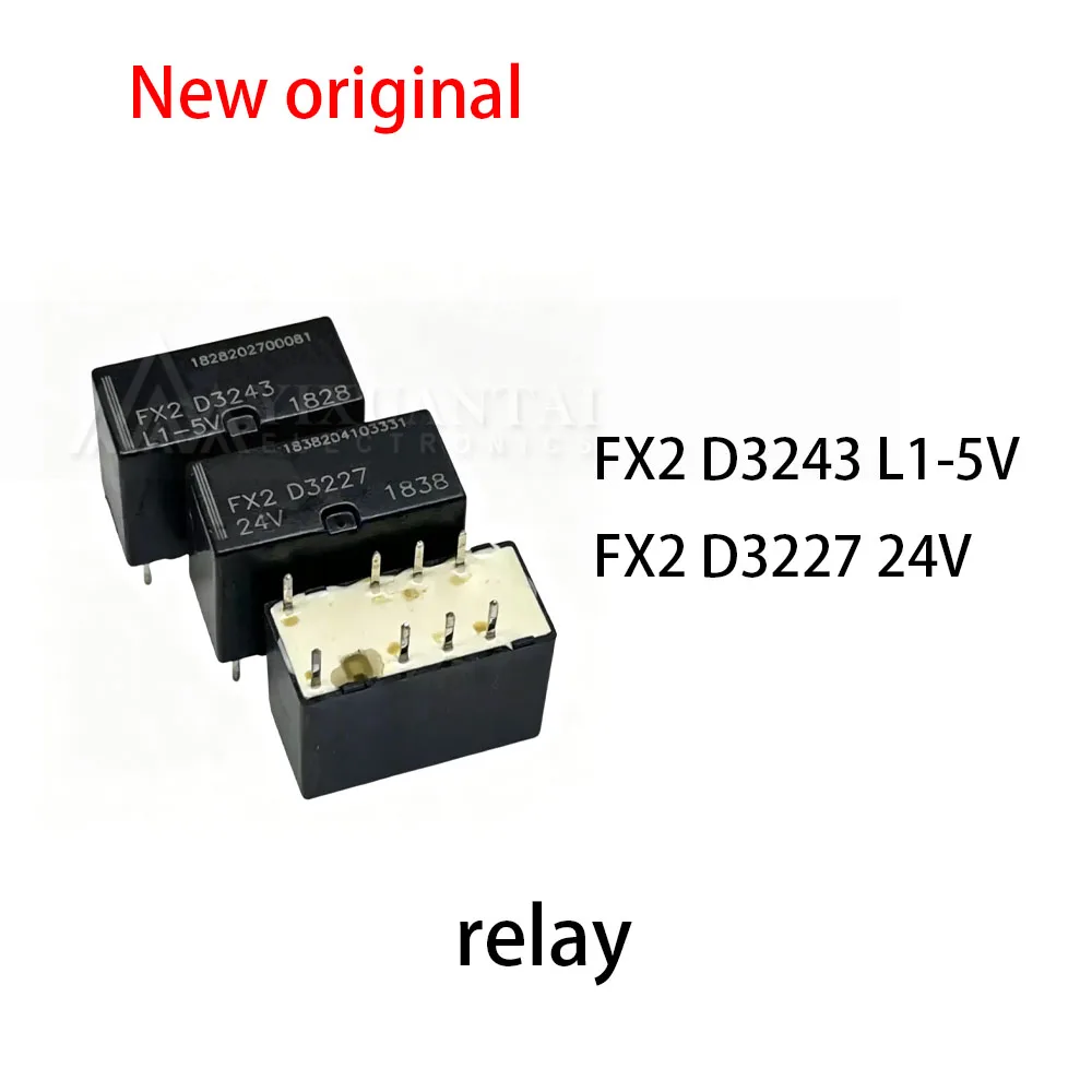 10pcs-fx2-d3243-l1-5v-fx2-d3227-24v-relay-module