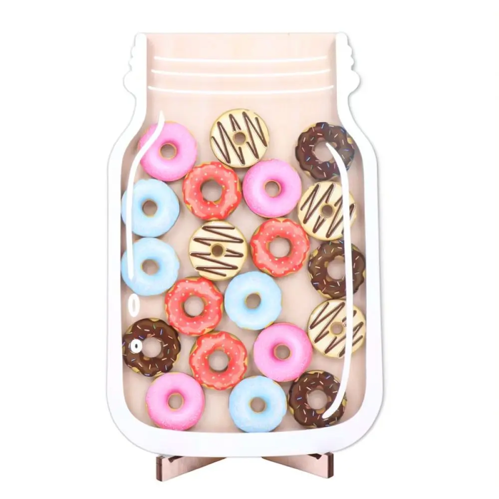 Educational Wooden Reward Jar For Kids Star Collection Pot Classroom Behavior Management Supplies Goal Setting Aid Tool