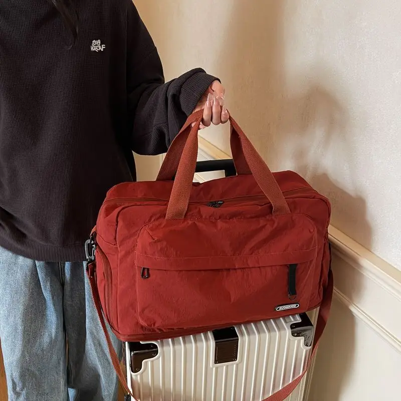 2026 Large capacity travel bags for men and women with separate shoe compartments and single shoulder bags