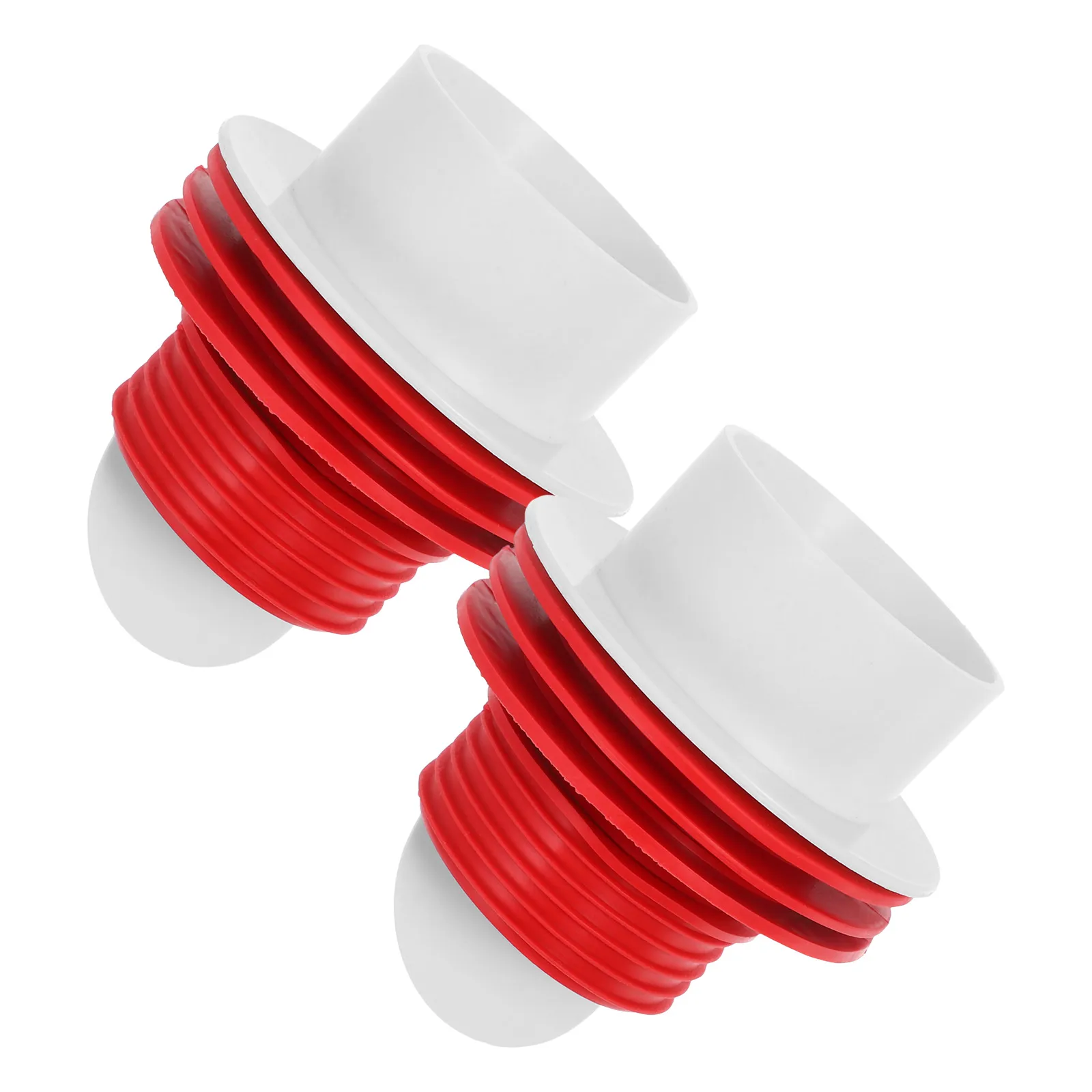 

2pcs Anti Odor Sink Drain Pipe Seal Black 50mm 75mm Universal Fit Easy Installation Durable Materials Clog Prevention Hair