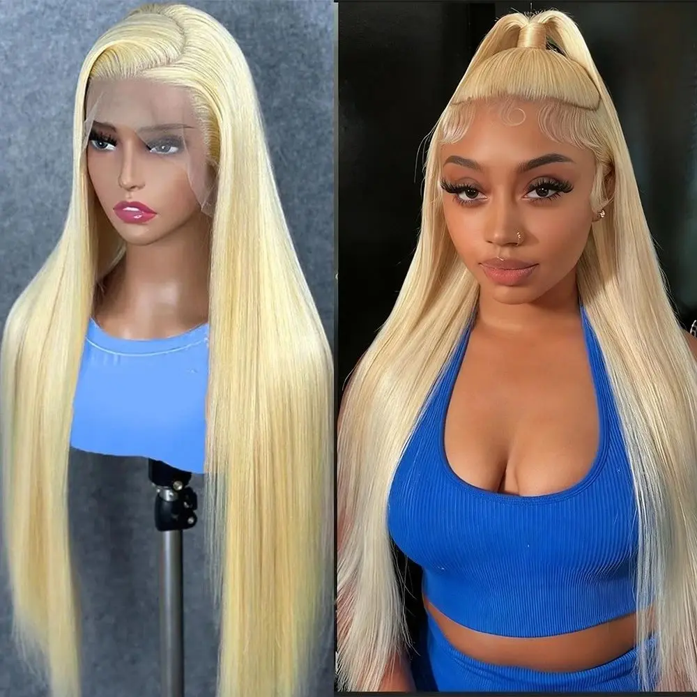 

Парик из 100% натуральных человеческих волос, 220% плотность, 613 HD, 13x6, медово-блонд, идеально прямые волосы, с кружевной передней частью, 30-40 дюймов, 13x4, бразильский парик с кружевной фронтальной частью