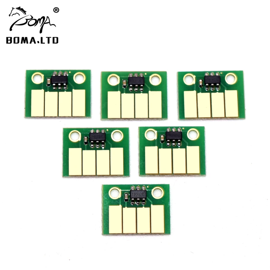 6 Pieces Auto reset ARC Chip For HP 72 Refill Ink Cartridge T610 T620 T795 T1100 T2300 T770 T790 T1120 T1200 T1300 Printer