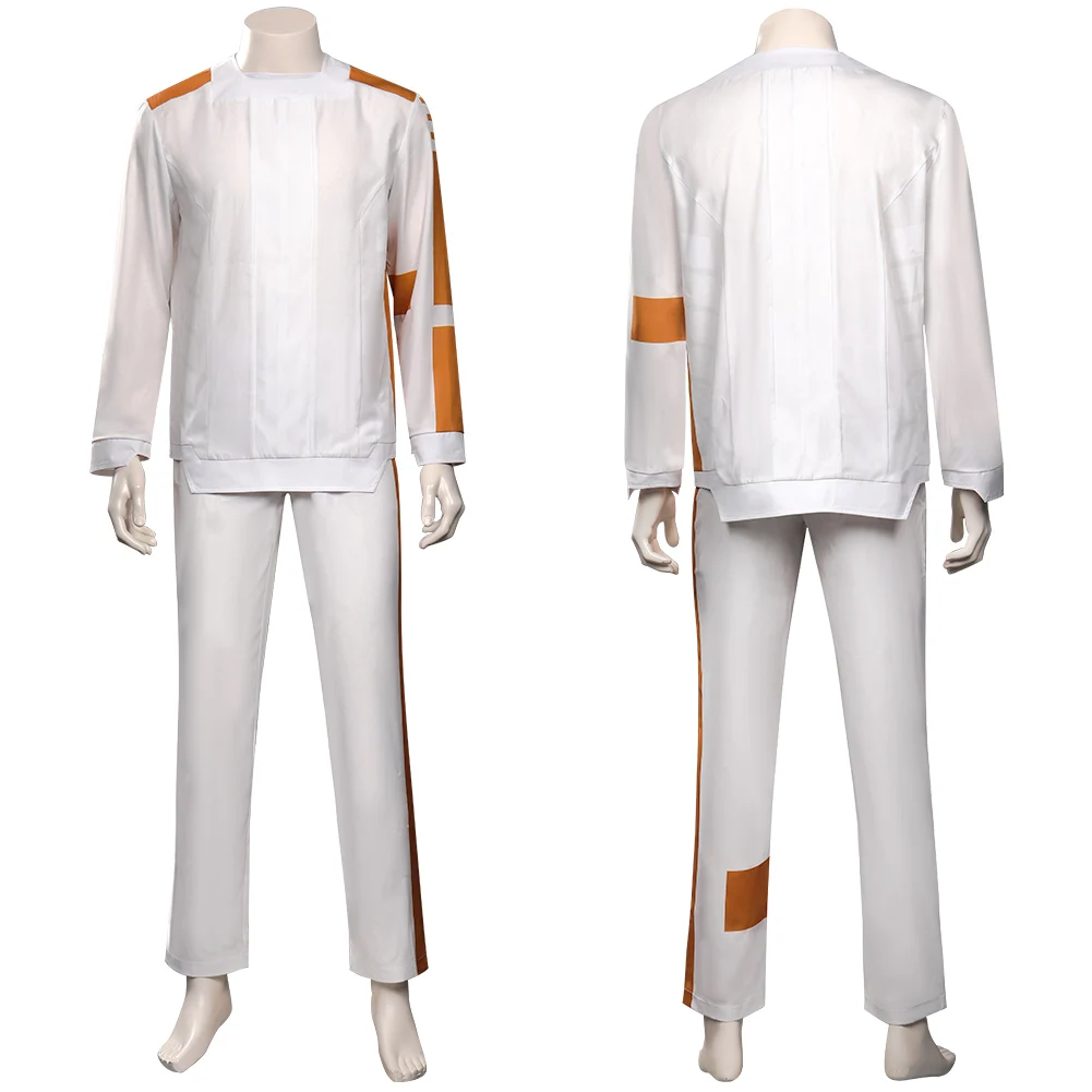 Halloween e Carnaval Cosplay Uniforme Traje, Roupas Masculinas Adultos, Trajes Disfarce, Tops e Calças, Roupas de Halloween