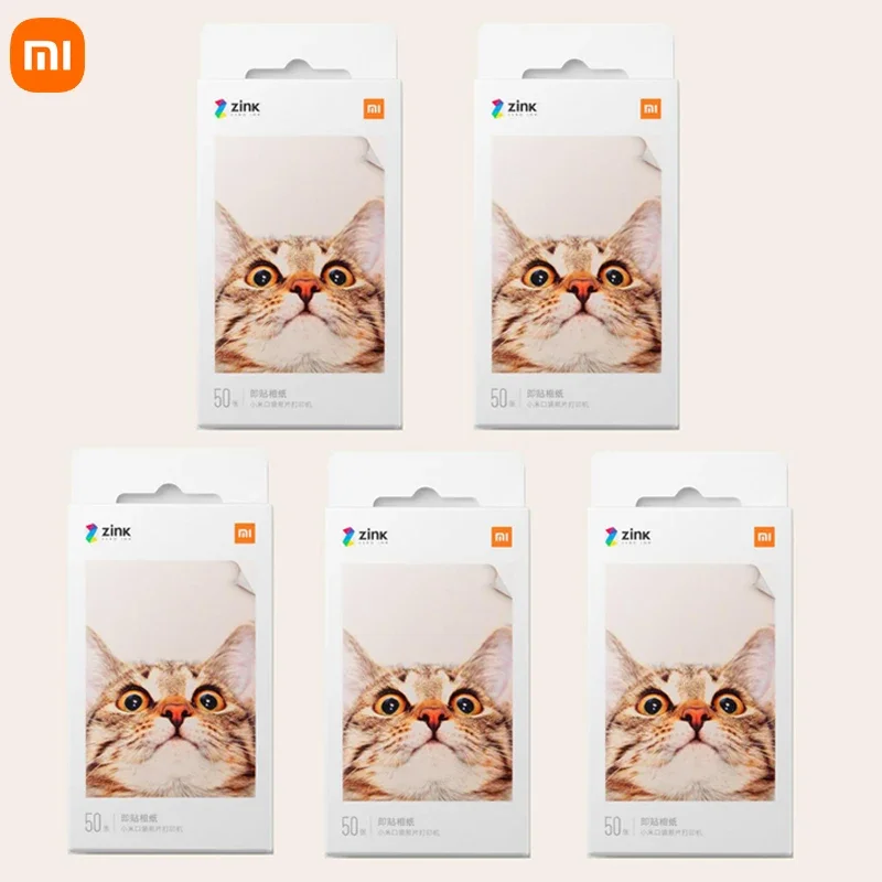 Портативный карманный мини-принтер Xiaomi mijia AR, 300dpi, 500 мАч