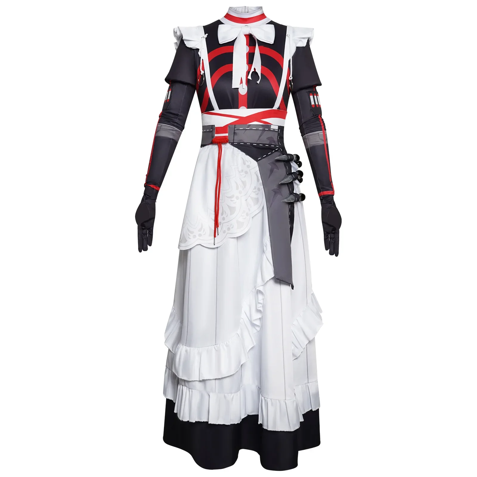 

Anime Zenless Zone Zero Cosplay Costume for Game Alexandrina Sebastiane Dress Bow-Tie Girl Maid Uniform for Halloween Party