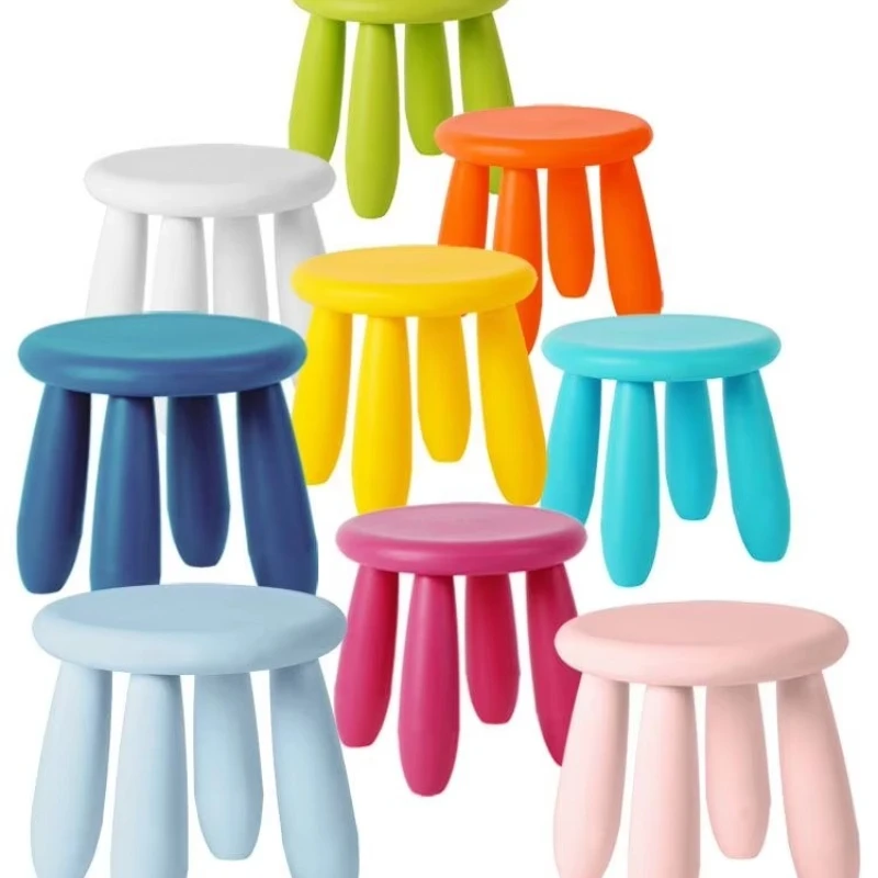 

Children's plastic portable small chair suitable for family kindergarten