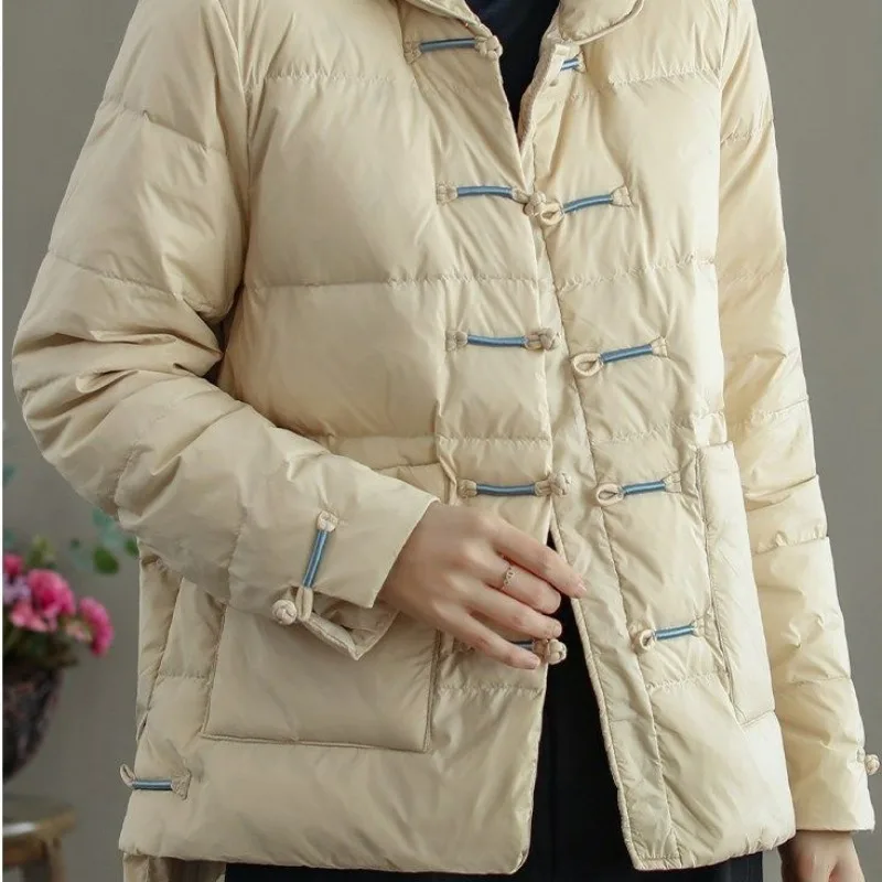 Parkas Coat 2023 New Women Down Jacket Autumn Winter Female Short Parkas Loose Large Size Outwear Given Top Philandering Tops