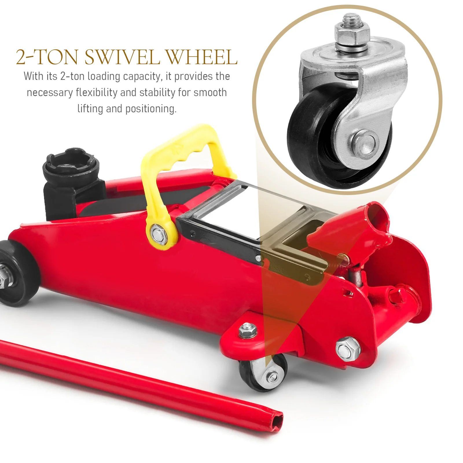 Jack Caster Wheel Kit Auto Car liefert horizontale Räder für die Bodenkomponentenarbeiten