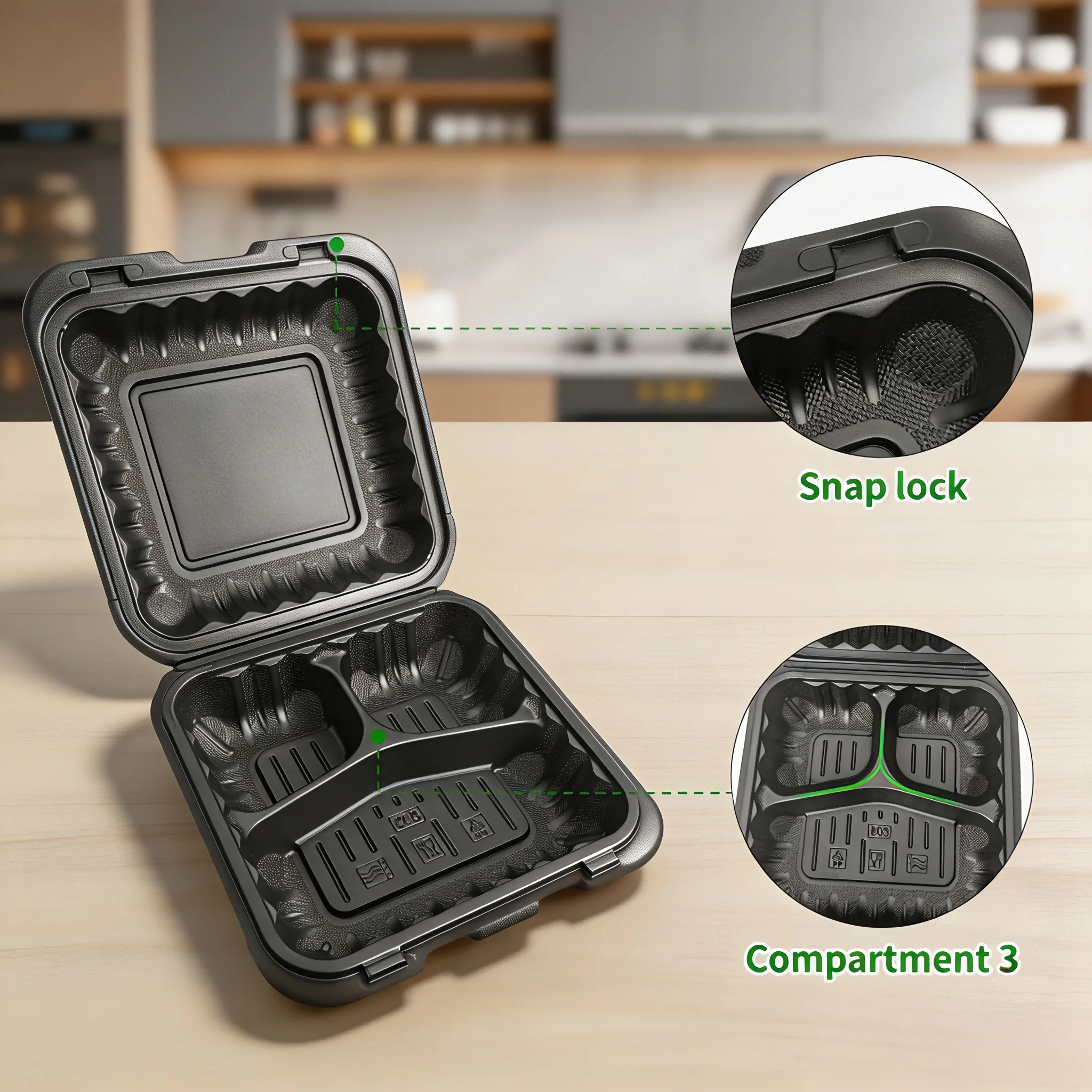 Ensemble de 50 boîtes de prépa - Food Storage Dividers avis et prix