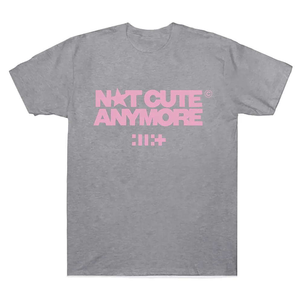 ILLIT Not Cute Anymore Album T Shirts ILLIT Girl Band T-shirt Korean Fashion Summer Women Men Short Sleeve Casual Cotton Y2K Tee image 4