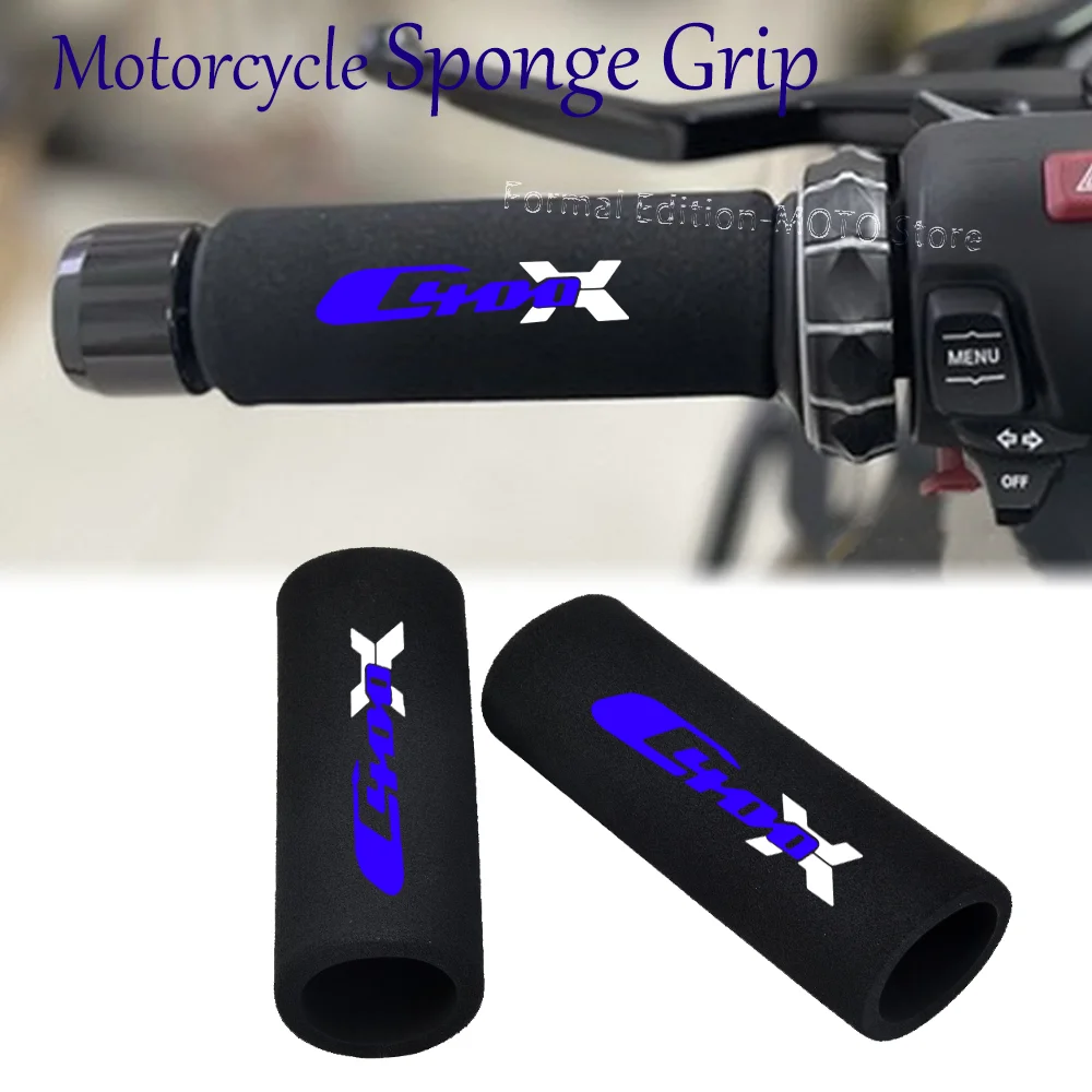 

Motorcycle Grip Cover Shockproof Non-slip Motorcycle Sponge Grip for BMW C400X C400 X SE C400 GT 2022 2023