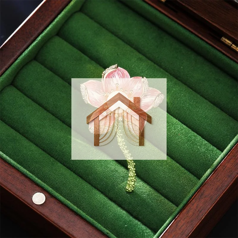 Elegant High-End Lotus Pearl Brooch for Women, Exquisite Flower Chest Pin, Luxury Clothing Jewelry Accessory Gift