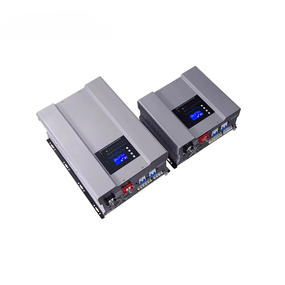 12/24/48Vdc 110-240Vac Optional 1-12kw Low Frequency off Grid Hybrid Solar Inverter with MPPT Solar Charge Controller