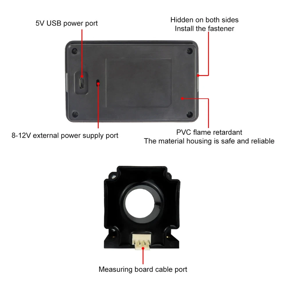 Real Time Battery Status Display Battery Capacity Charge Level Indicator Display Size 87mm 49mm 14mm Battery Capacity Gauge
