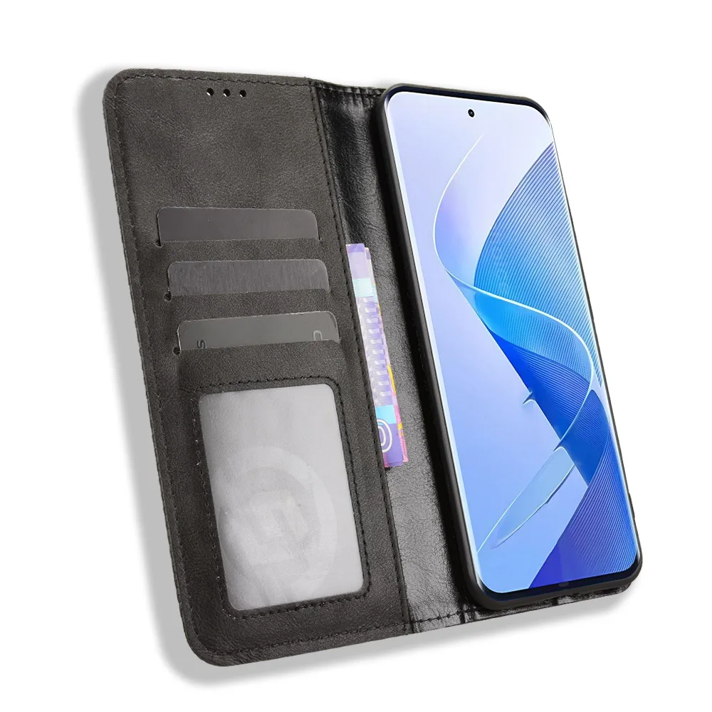 

Wallet With Card Slot Magnetic Flip Leather Case For itel Super 26 Ultra Anti-fall Cover