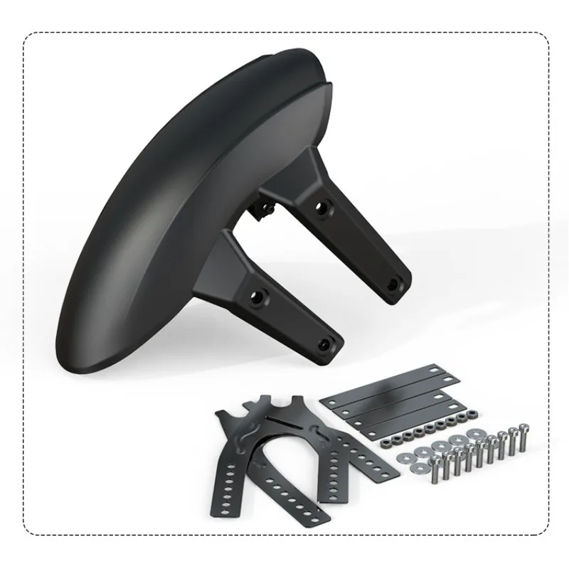 Universal Motorcycle Rear Tire Mudguard Fender Shield Splash Guard Protector Compatible with CFMOTO 150NK Kawasaki Z250